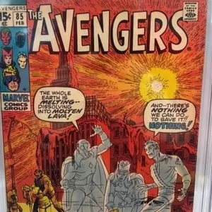 Marvel The Avengers Comic Book No.85 Graded 6.5