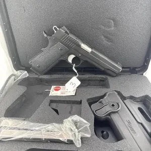 Sig 1911 45 cal 
Case, ezloader, belt holster,