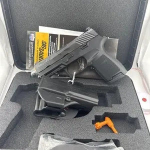 SIG P320 9MM
Case, belt holster, and two 15