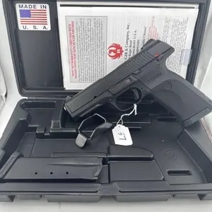 Ruger SR45 45 cal
Case, ezloader, and two 10