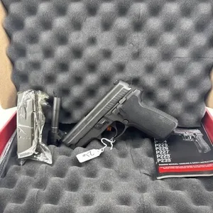 SIG P229 357/40 cal
Box, two 12 round clips, and