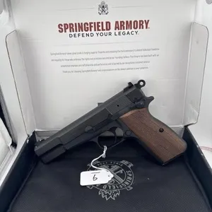 Springfield SA35 9MM
Box, one clip, and bag