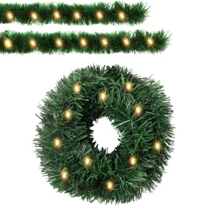 New $70 Artificial Christmas Garland, Soft Pine...