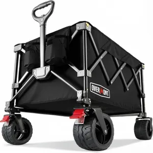 NEW $140 Overmont Collapsible Wagon Cart
