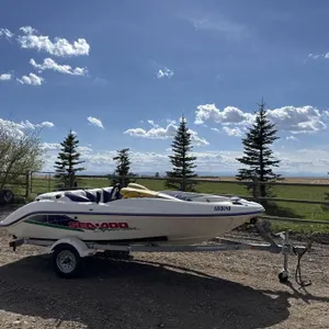 1995 Sea Doo Speedster Boat On Trailer