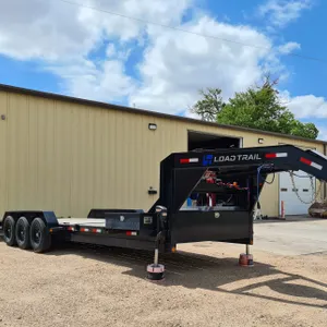 2025 26' Load Trail Tilt Bed Trailer with Crane & Winch