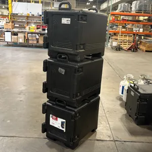 (3) Cambro UPC300 Insulated Food Pan Carriers (Some latches missing)