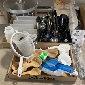 (5) Trays of Kitchen Utensils