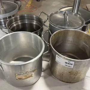 (4) Stock Pots