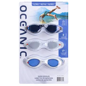 Oceanic Swim Goggles 3-Pack, Size: L/XL - New