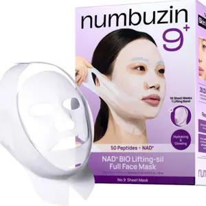 Numbuzin No. 9 Sheet Mask NAD+ Bio Lifting 16-count - New/Missing 1