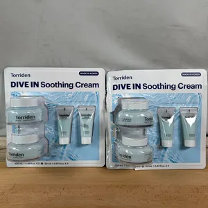 (2) Torriden DIVE IN Soothing Cream Set, 4-piece - New/Opened