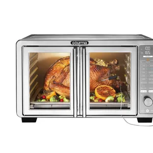 Gourmia: XL 45 Quart Digital Countertop Oven with Air Fry and Temperature Probe- Like New