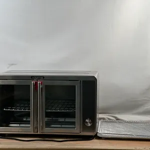 Gourmia: XL 45 Quart Digital Countertop Oven with Air Fry and Temperature Probe-  Like New/ Missing Temperature Probe/ Used Accessories