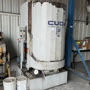 Cuda H20-3648 Front Load Aqueous Parts Washer, 2500Lb Capacity, 48"H x 36" Diameter Turntable, 230V, 3PH (Hardwired)