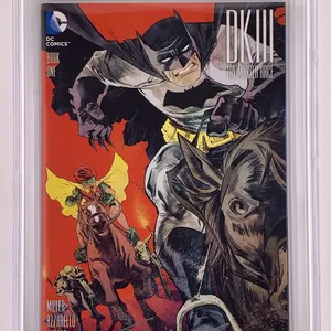 Dark Knight III: Master Race #1 (2016) - Silver Snail Exclusive - CBCS SS 9.8 Signed by Francis Mana