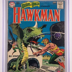 Brave and the Bold #34 (1961) - CGC 4.0