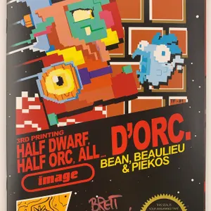 D’Orc #1 - 8-Bit Variant (3rd Printing) (2026) Signed by Brett Bean