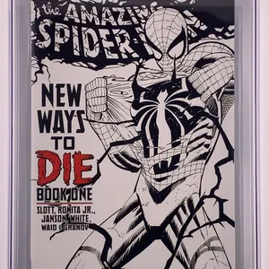 Amazing Spider-Man #568 (2008) - CGC 9.4 Sketch Cover