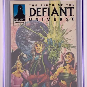 Birth of the Defiant Universe #1 (1993) - CGC 9.8 Signed by Jim Shooter