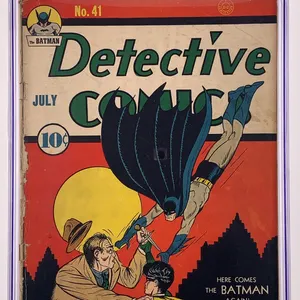 Detective Comics #41 (1940) - CGC 3.5