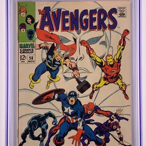 Avengers #58 (1968) - CGC 7.0