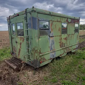 Skid Mounted Army Surplus Shed