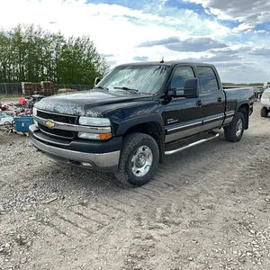 2002 CHEVY SILVERADO 2500 4x4 CREW CAB TRUCK