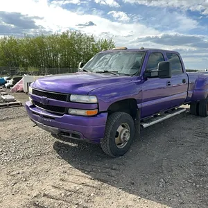 2001 CHEVY SILVERADO 3500 4x4 CREW CAB DUALLY TRUCK