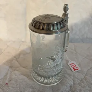 GLASS ETCHED MUG
