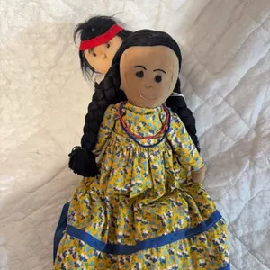 HANDMADE PAPOOSE DOLL