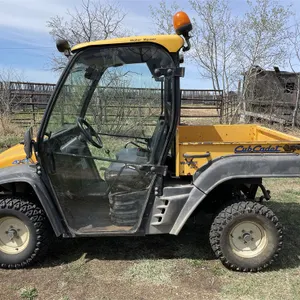 2009 CUB CADET Volunteer 46F UTV, 1,223 Hours, Enclosed Cab, 4X4, Gas, Shedded