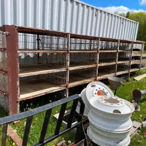 Heavy Wire Storage Rack - 25'x3'10''x5'6''