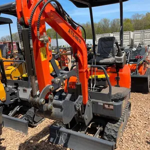 Mini ATS-ME18 Excavator - Orange