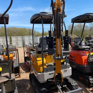 Mini SDLE20 Excavator - Orange/Grey