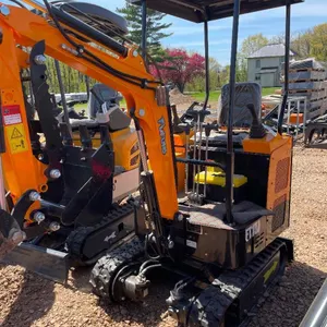 Mini 15J Excavator - Orange