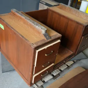 Wood Double Pedestal Desk