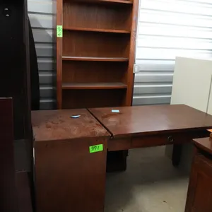 Rustic Desk and Bookcase