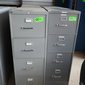 Metal 4-Drawer File Cabinets