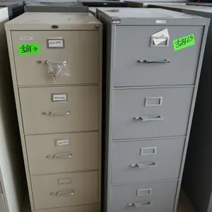 Metal 4-Drawer File Cabinets