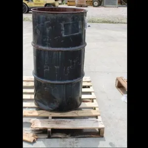 Metal Drum with Brackets