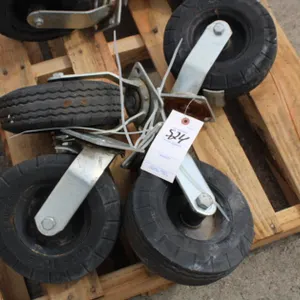 Flat Free Air Casters