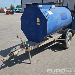 Main Single Axle 1000 Litre Bunded Fuel Bowser 