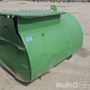 Western Static 500 Litre Bunded Fuel Bowser, Manual Pump 