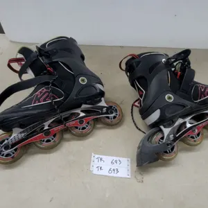 K2 Men's 84 Inline Skates with F.B.I. Frame and 84mm Wheels, Size 12 Roller Blades