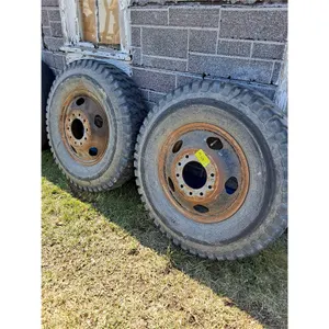 (2) Tires- 900x20, 10 Hole Rim, Bud Rims