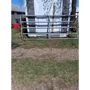 11.5x4 ft, 2" Pipe Steel Gate