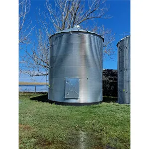 Westeel Rosco 2000 Bushel Steel Grain Bin, Steel Floor