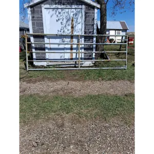 13.5x4ft, ,2" Pipe Steel Gate