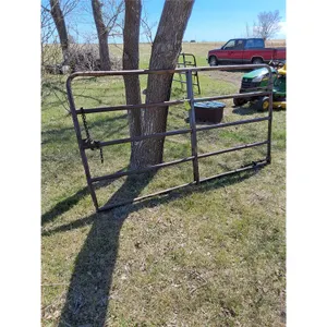 7.5x4 ft , 1.5"Pipe Steel Gate